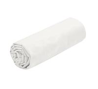 STOF - Drap Housse -Taille 90x190 cm Grand Bonnet 30 cm -100% Coton certifié Oeko-Tex - Couleur Ivoire -Modèle Eden - Linge de Lit pour Maison - Doux et Confortable pour Nid Douillet
