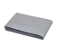 STOF - Drap Plat -Taille 180x290 cm - 100% Coton certifié Oeko-Tex - Couleur Gris Souris - Modèle Eden - Linge de Lit pour Maison - Doux et Confortable
