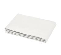 STOF - Drap Plat -Taille 240x300 cm - 100% Coton certifié Oeko-Tex - Couleur Ivoire - Modèle Eden - Linge de Lit pour Maison - Doux et Confortable