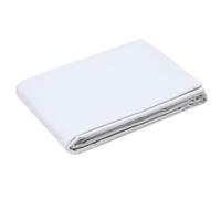 STOF - Drap Plat - Taille 240x300 cm - Qualité Percale de Coton - 100% Coton certifié Oeko-Tex - Couleur Blanc - Modèle Elysée - Linge de lit pour Maison - Doux et Confortable