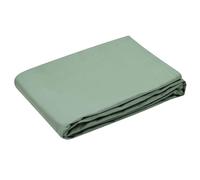 STOF - Drap Plat - Taille 240x300 cm - Qualité Percale de Coton - 100% Coton certifié Oeko-Tex - Couleur Vert - Modèle Elysée - Linge de lit pour Maison - Doux et Confortable