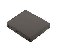 STOF - Drap Plat - Taille 300x240 cm - 100% Coton - Couleur Marron - Modèle Alicia - Qualité Exceptionnelle - Certifié Oeko-Tex - Facile d'entretien