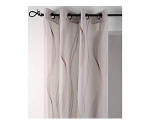 Stof - Essaouira Voile, UNI, Marron, 240x135 cm