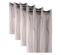 Stof - Essaouira Voile, UNI, Marron, 240x135 cm (Lot de 4)