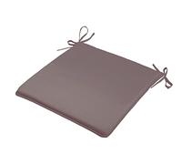 Stof - Galette de Chaise - Taille 38x38 cm - 100% Polyester - Couleur Taupe - Modèle Nelson - Qualité Exceptionnelle - Confortable et Élégant - Facile d'entretien