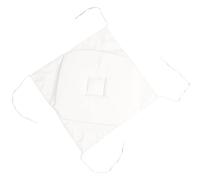 Stof - Galette de Chaise - Taille 40x40 cm - 100% Polyester - Couleur Blanc - Modèle Nelson - Qualité Exceptionnelle - Confortable et Élégant - Facile d'entretien