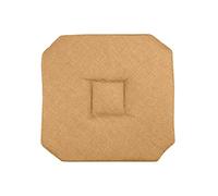 Stof - Galette de Chaise - Taille 40x40 cm - 100% Polyester - Couleur Camel - Modèle Bea - Qualité Exceptionnelle - Confortable et Élégant - Facile d'entretien