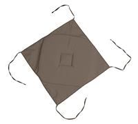 Stof - Galette de Chaise - Taille 40x40 cm - 100% Polyester - Couleur Taupe - Modèle Nelson - Qualité Exceptionnelle - Confortable et Élégant - Facile d'entretien
