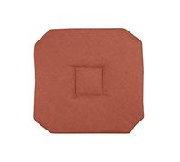 Stof - Galette de Chaise - Taille 40x40 cm - 100% Polyester - Couleur Terracotta - Modèle Bea - Qualité Exceptionnelle - Confortable et Élégant - Facile d'entretien