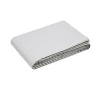 STOF - Housse de Couette - Taille 140x200 cm - Qualité Percale de Coton - 100% Coton certifié Oeko-Tex - Couleur Lin - Modèle Elysée - Linge de lit pour Maison - Lit Simple - 1 Personne