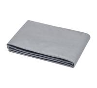 STOF - Housse de Couette -Taille 240x220 cm - 100% Coton certifié Oeko-Tex - Couleur Souris -Modèle Eden - Linge de Lit pour Maison - Idéal lit Double Queen Size ou Standard - 2 Personnes