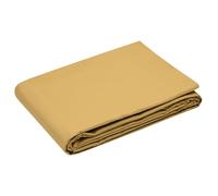 STOF - Housse de Couette - Taille 260x240 cm - Qualité Percale de Coton - 100% Coton certifié Oeko-Tex - Couleur Moutarde - Modèle Elysée - Linge de lit pour Maison - Lit Double - 2 Personnes