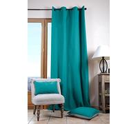 Stof Lovely CASA Duo UNI Rideau 135X240 CM, Coton, Celadon, 135 x 240 cm