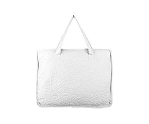 Stof Lovely CASA - Parure boutis + 2 Taies d'oreiller - Taille 240x220 cm - 100% Polyester - Couleur Blanc - Modèle Cassandre - Linge de Lit pour Maison - Lavage à 30°