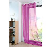Stof - Monna Voilage Polyester Fuchsia 280 x 140 cm
