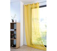 Stof - Monna Voilage Polyester Jaune 280 x 140 cm