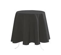 Stof - Nappe - Taille 145x240 cm - 100% Polyester - Couleur Anthracite - Modèle Nelson - Rectangulaire - Linge de Table - Lavable 30° - Qualité Exceptionnelle