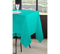 Stof - Nappe - Taille 145x300 cm - 100% Polyester - Couleur Celadon - Modèle Nelson - Rectangulaire - Linge de Table - Lavable 30° - Qualité Exceptionnelle