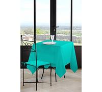 Stof - Nappe - Taille 180x180 cm - 100% Polyester - Couleur Celadon - Modèle Nelson - Rectangulaire - Linge de Table - Lavable 30° - Qualité Exceptionnelle