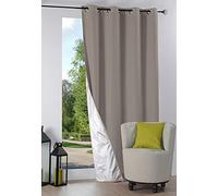 Stof R64689302 Nelson Rideau Occultant Isolant Polyester Lin 240 x 135 cm
