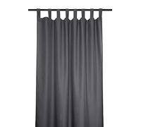 Stof - Rideau - Modèle Nelson - Anthracite - 135x260 cm - 100% Polyester R94689011
