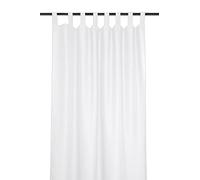 Stof - Rideau - Modèle Nelson - Blanc - 135x260 cm - 100% Polyester