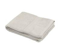 Stof - Serviette de Bain - Taille 70x140 cm - 100% Coton Bio - Couleur Lin - Modèle Lagune - Linge de Bain - Lavage à 40 - Qualité Exceptionnelle