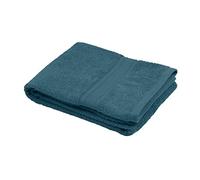 Stof - Serviette de Bain - Taille 70x140 cm - 100% Coton Bio - Couleur Petrole - Modèle Lagune - Linge de Bain - Lavage à 40 - Qualité Exceptionnelle