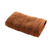 Stof Serviette Invité 30 x 50 cm, 100% Coton 500 g/m², Caramel, Collection Tendresse