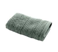 Stof Serviette Invité 30 x 50 cm, 100% Coton Éponge 500 g/m², Collection Tendresse, Vert Cèdre, Absorption Élevée, Toucher Moelleux