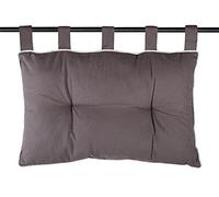 Stof T41490056 Duo Tête de Lit Coton Gris/Perle 45 x 70 cm