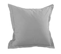 Une Taie d'oreiller de couleur Gris clair Gris clair G