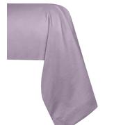 STOF - Taie de traversin - Taille 45x185 cm - Qualité Percale de Coton - 100% Coton certifié Oeko-Tex - Couleur Parme - Modèle Elysée - Linge de lit pour Maison