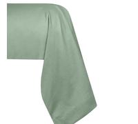 STOF - Taie de traversin - Taille 45x185 cm - Qualité Percale de Coton - 100% Coton certifié Oeko-Tex - Couleur Vert - Modèle Elysée - Linge de lit pour Maison