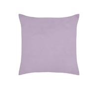 STOF - Taie d'oreiller Sac - Taille 63x63 cm - Qualité Percale de Coton - 100% Coton certifié Oeko-Tex - Couleur Parme - Modèle Elysée - Linge de lit pour Maison