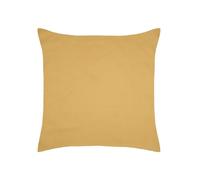 STOF - Taie d'oreiller Sac - Taille 63x63 cm - Qualité Percale de Coton - 100% Coton certifié Oeko-Tex - Couleur Moutarde - Modèle Elysée - Linge de lit pour Maison
