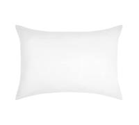 STOF - Taie d'oreiller -Taille 50x70 cm - 100% Coton certifié Oeko-Tex - Excellente qualité - Couleur Blanc -Modèle Eden - Linge de Lit pour Maison - Doux et Confortable - Unisexe - Mixte