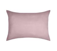 STOF - Taie d'oreiller -Taille 50x70 cm - 100% Coton certifié Oeko-Tex - Excellente qualité - Couleur Vieux Rose -Modèle Eden - Linge de Lit pour Maison - Doux et Confortable - Unisexe - Mixte