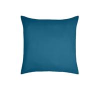 STOF - Taie d'oreiller -Taille 63x63 cm - 100% Coton certifié Oeko-Tex - Excellente qualité - Couleur Pétrole -Modèle Eden - Linge de Lit pour Maison - Doux et Confortable - Unisexe - Mixte