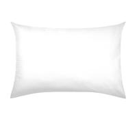 STOF - Taie - Taille 50x80 cm - 100% Coton Biologique - Qualité - Certifié Oeko-Tex - Couleur Blanc - Modèle Horizon - Linge de lit pour Maison - Doux et Confortable