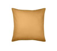 STOF - Taie - Taille 65x65 cm - 100% Coton Biologique - Qualité - Certifié Oeko-Tex - Couleur Curry - Modèle Horizon - Linge de lit pour Maison - Doux et Confortable