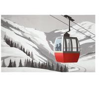 Stof Tapis de Sol antidérapant Montagne BERNEX 45 x 75 cm