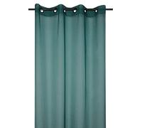 Voilage uni et léger Vert emeraude 135x260 cm