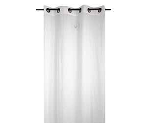 Stof Voile, UNI, Beige, 260x135 cm