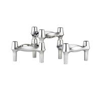 STOFF Nagel Bougeoir STOFF Nagel BMF. lot de 3 Chrome