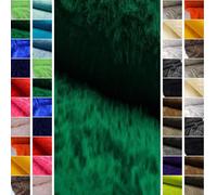 StoffBook Fausse fourrure d'ourson - E118 (vert gazon)