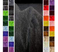 Stoffbook Feutrine 2mm- Largeur 180cm Tissu de décoration Bricolage Habillement Melange Anthracite, C482