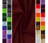 Stoffbook Feutrine 2mm- Largeur 180cm Tissu de décoration Bricolage Habillement Rouge vin, B506