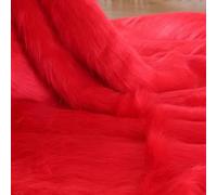 StoffBook fourrure douce synthétique, fourrure de bovin des Highlands à poils longs, protection contre le vent, fourrure en peluche pour microphone, tissus en imitation de fourrure Flokati, B705