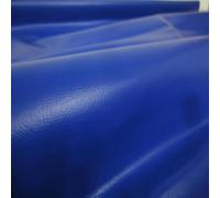 Stoffbook Tissu Cuir synthétique PVC Simili Cuir Bleu Royal, C548